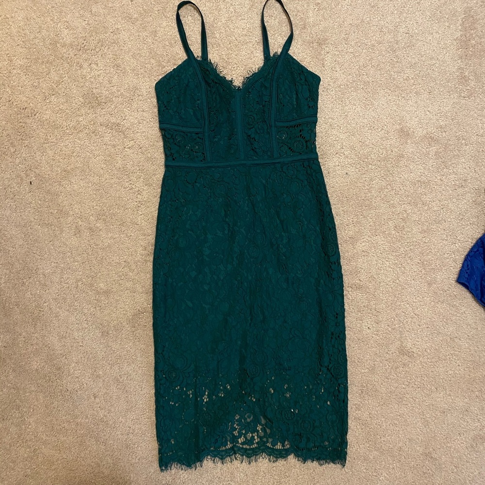 Express Lace Pipes Dress